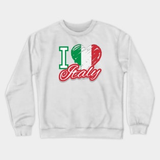 I Love Italy Crewneck Sweatshirt